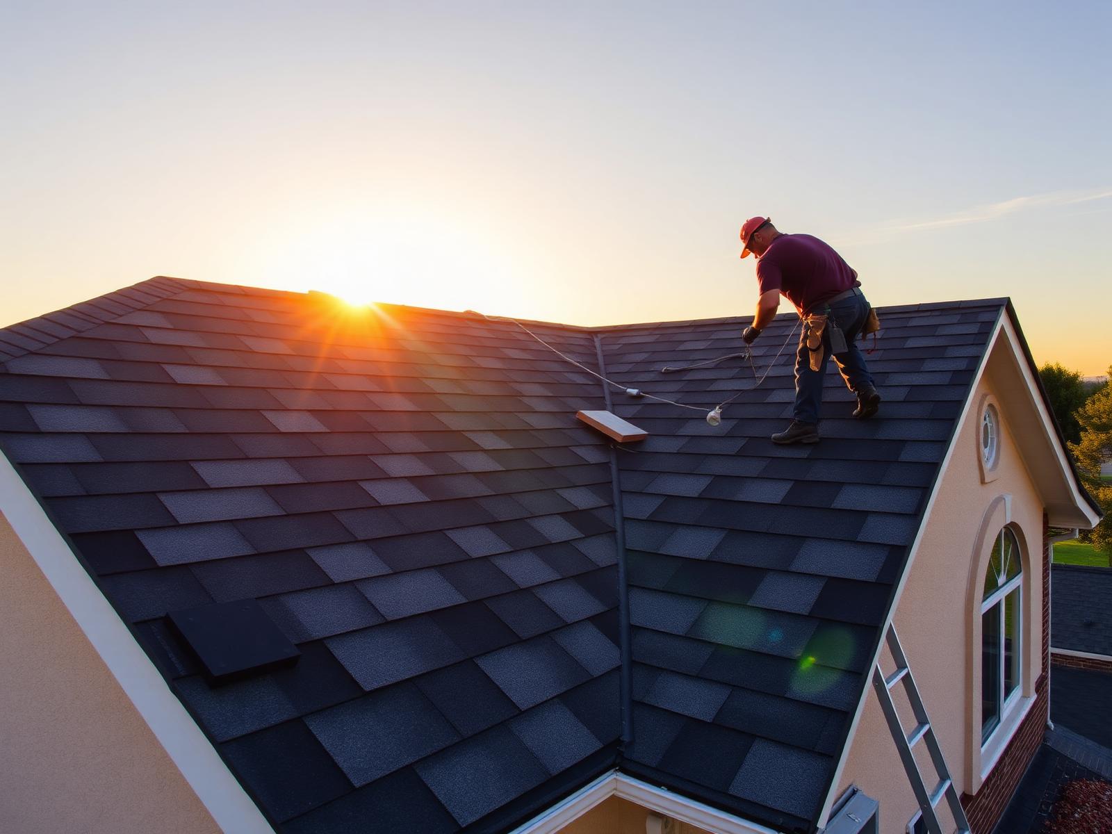 Roofing project completed by Rivco Construction